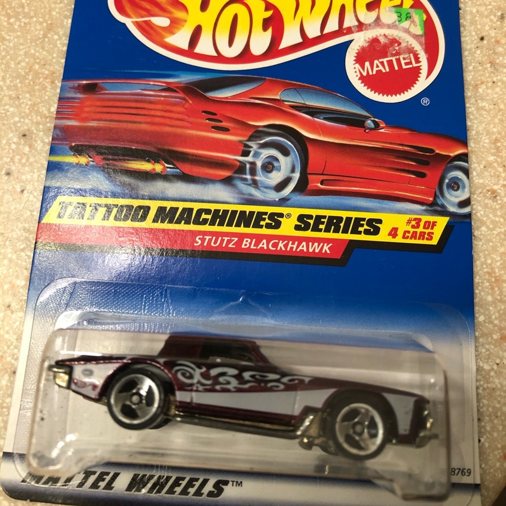 Vintage hot wheels Tattoo series
